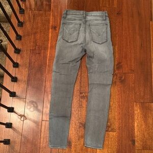 Hudson Jeans Men's Faded Gray Skinny Jeans